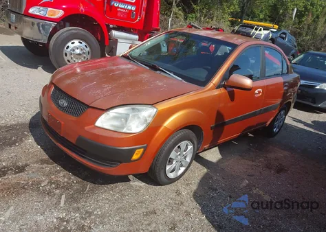 2008 Kia Rio Lx from USA, damaged, VIN KNADE123386343441